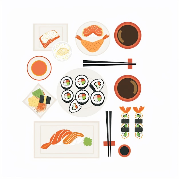 アジア料理 ベクトル アジア文化 伝統的な背景