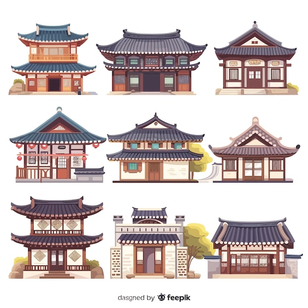 China and japanese architecture