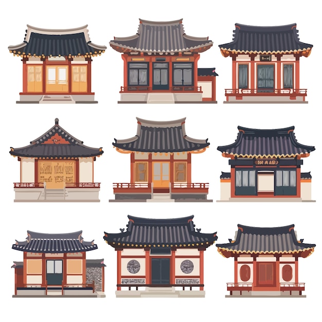 China and japanese architecture