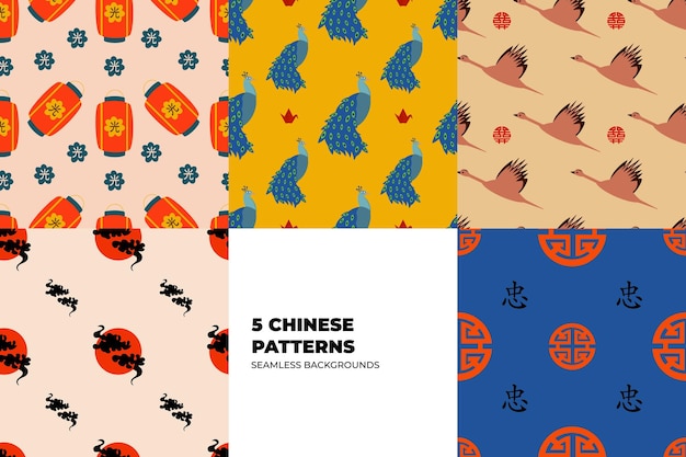 China Pattern Set