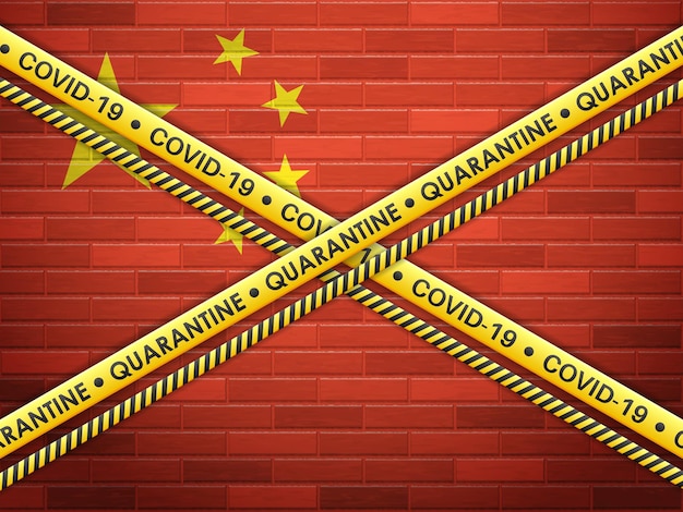 Vector china in quarantine