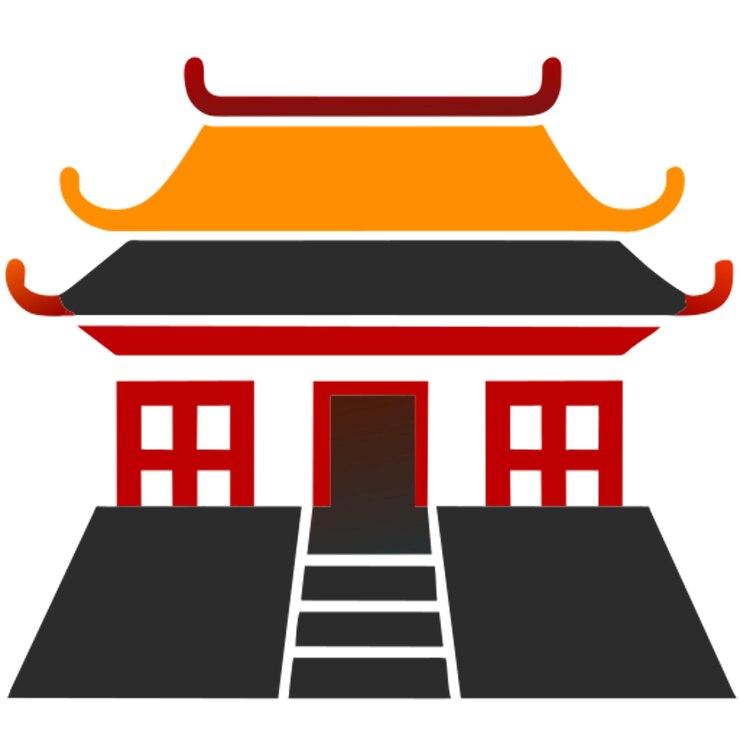 Vector chinese architecture icon
