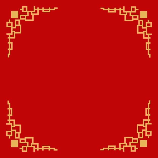 Chinese border vector design