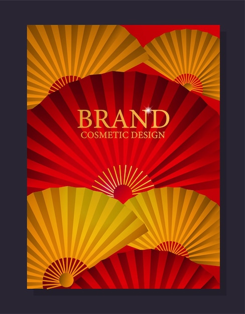 Chinese brand red banner