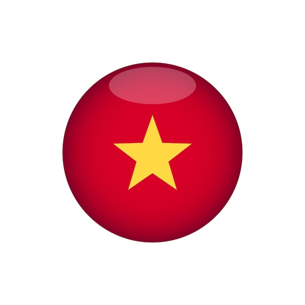 Template di progettazione vettoriale di icone di bandiera cinese concetto semplice ed elegante