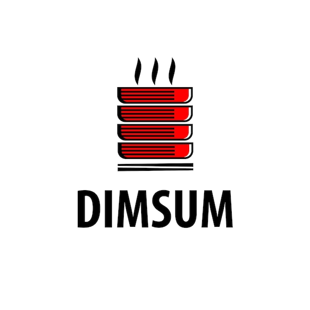 Chinese food dimsum logo