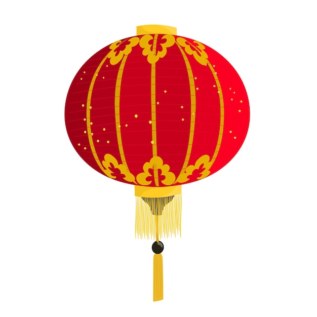 Chinese lanterns circular and cylindrical shape