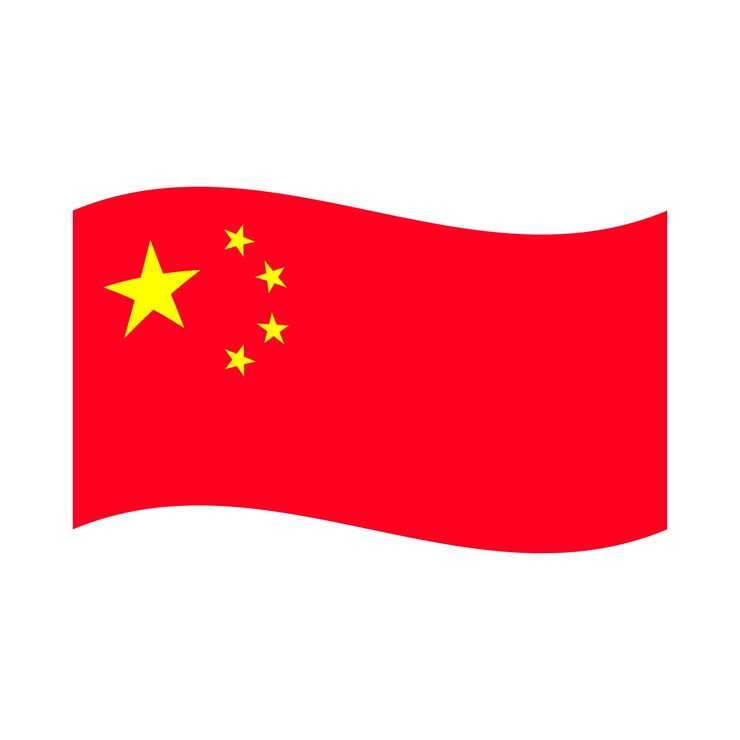 Vector chinese national flag flag of chinese