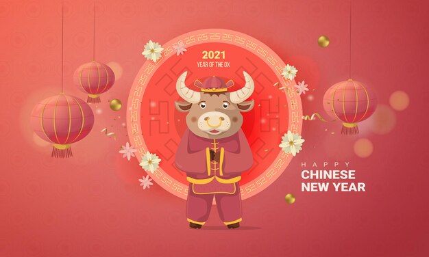 Capodanno cinese 2021 anno del bue