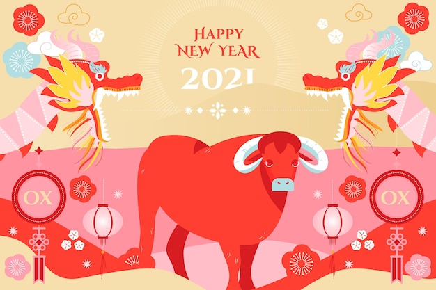 Vector chinese new year 2021