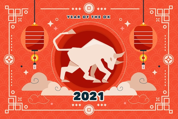 Vector chinese new year 2021