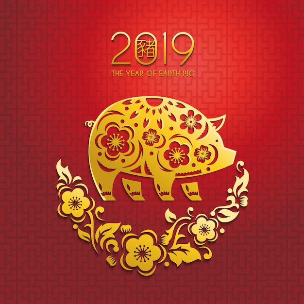 中国の新年の背景