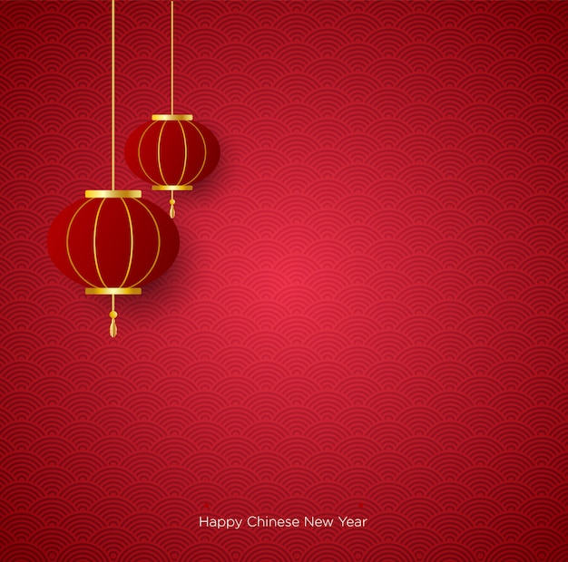 Vector chinese new year background