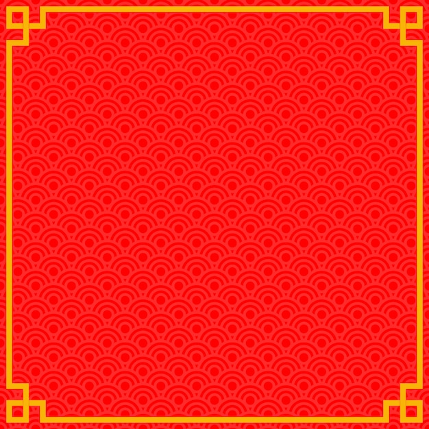 Chinese new year frame