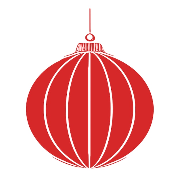 chinese new year ornament pictogram