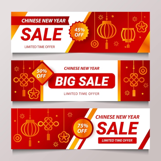 Chinese New Year Sale Banner