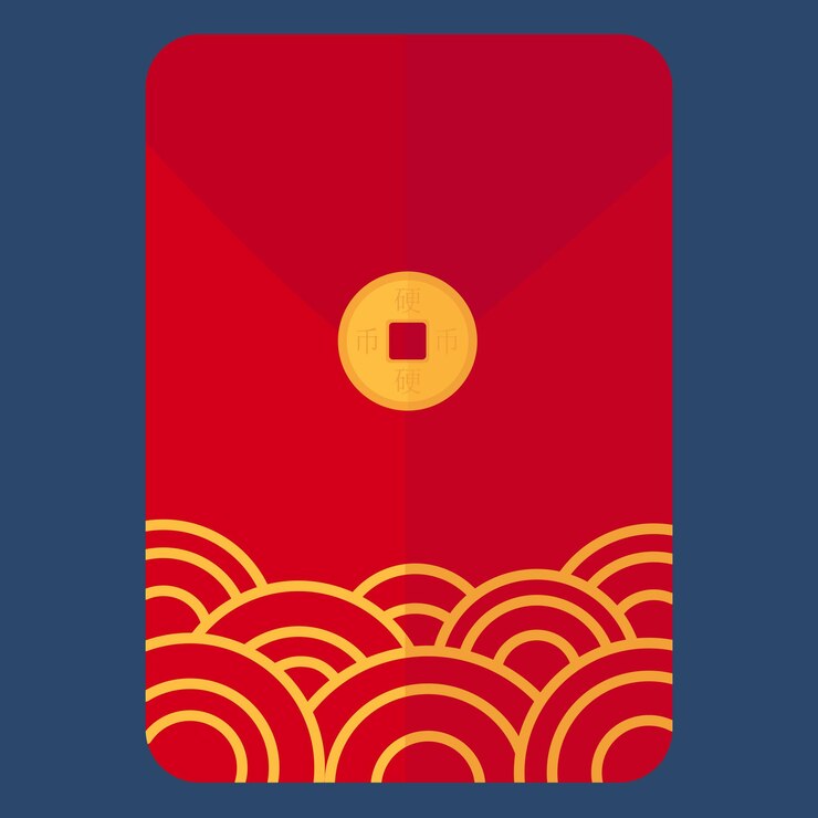 Vector chinese new year simple single icon vector cute lunar new year decoration vector art
