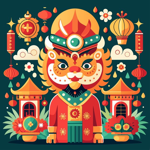 Chinese New Year Unique Vector Design 26