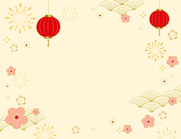 Vector chinese new year