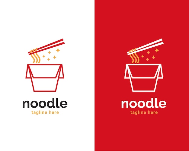 Chinese noodles in a box logo