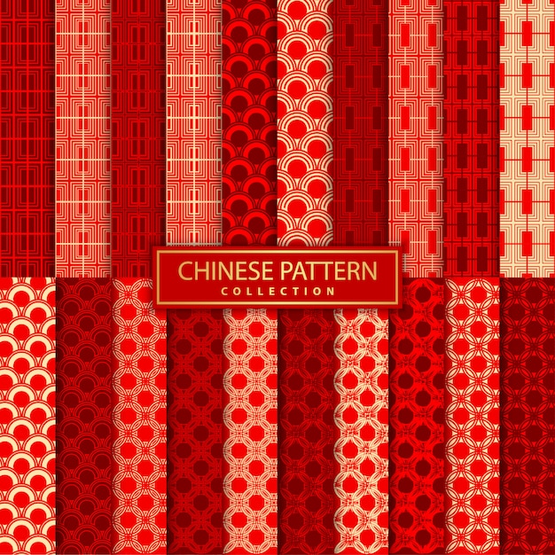 中国のパターンコレクション