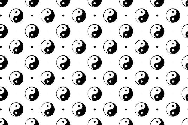 Chinese Yin yang Pattern