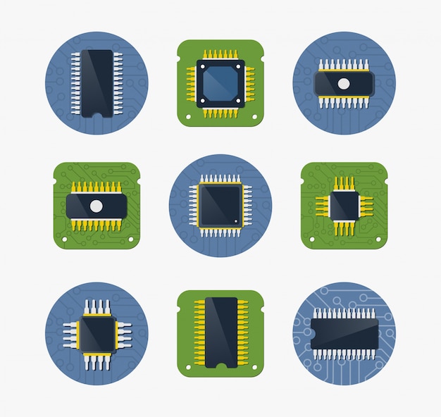 Vector chip device of technology