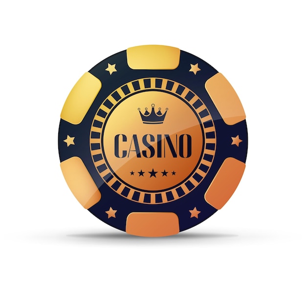 Chip per poker, gioco d'azzardo, casinò