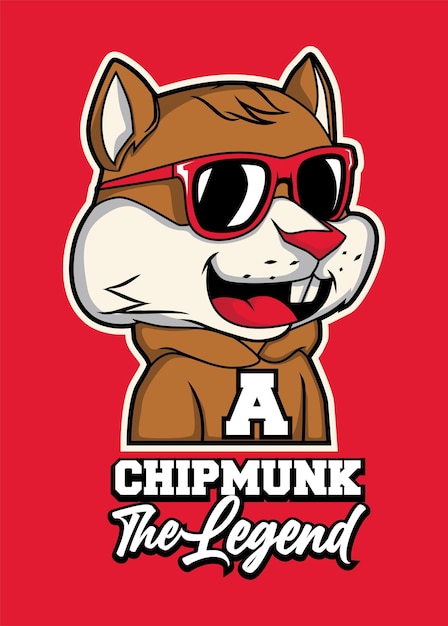 Chipmunk de legende beeldverhaal