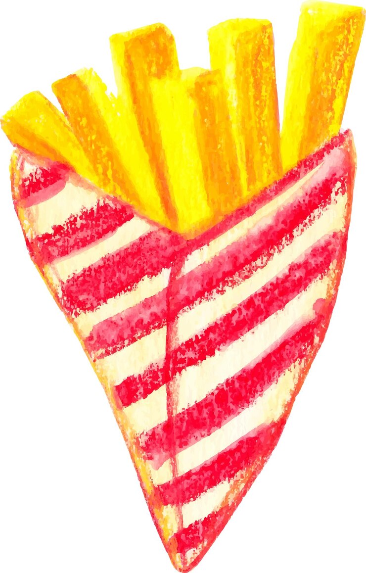 Chips waterverf png