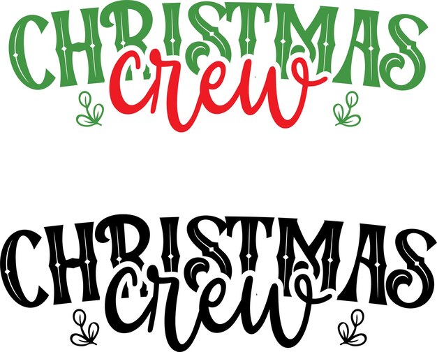 Vector chirstmas typography design printing for tshirt sweatshirt mug banner poster etc