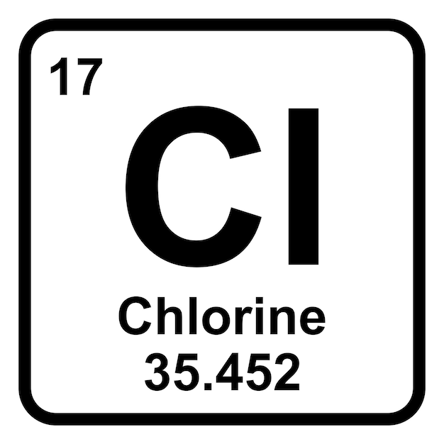 Chlorine icon vector illustration design