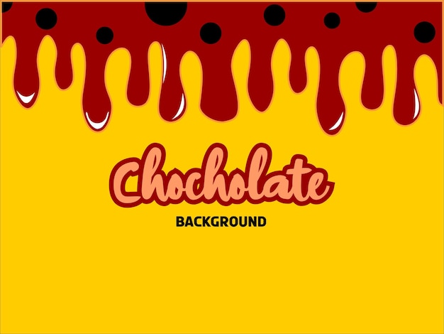 Vector chocholate background vector