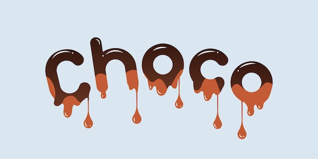 Choco-tekst