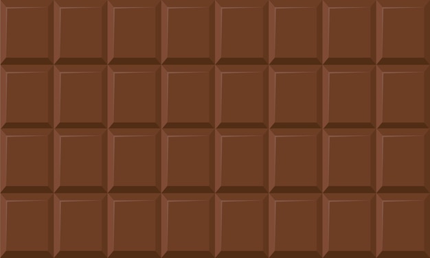 Chocolade naadloze achtergrond