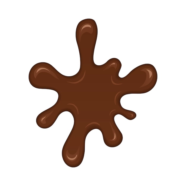 Chocolade splash blot