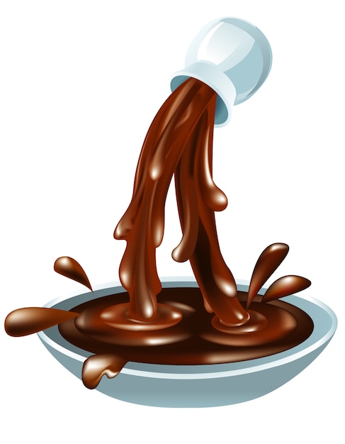 Chocolade splash