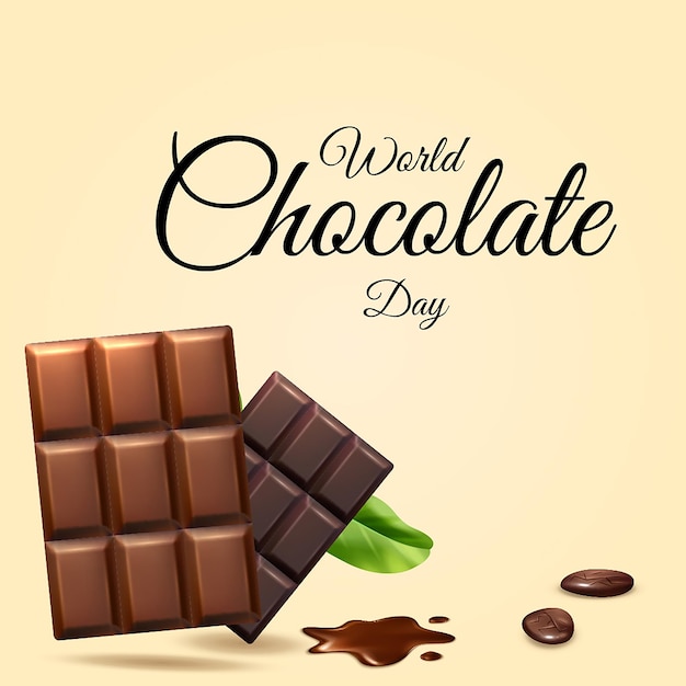 Vector chocolate day