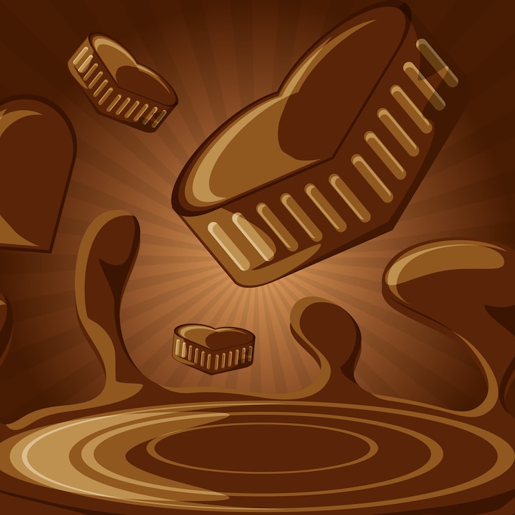 Vector chocolate design 