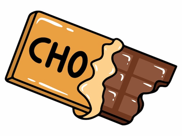 Chocolate Fast Food Clipart Illustration