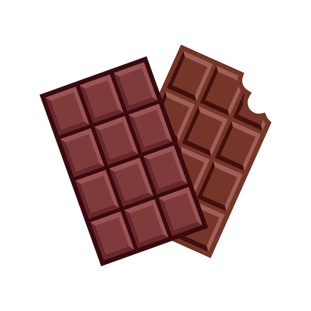 chocolate icon vector design template in white background