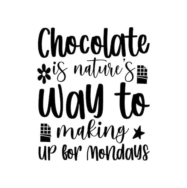 Шоколад — естественный способ наверстать упущенное в понедельник