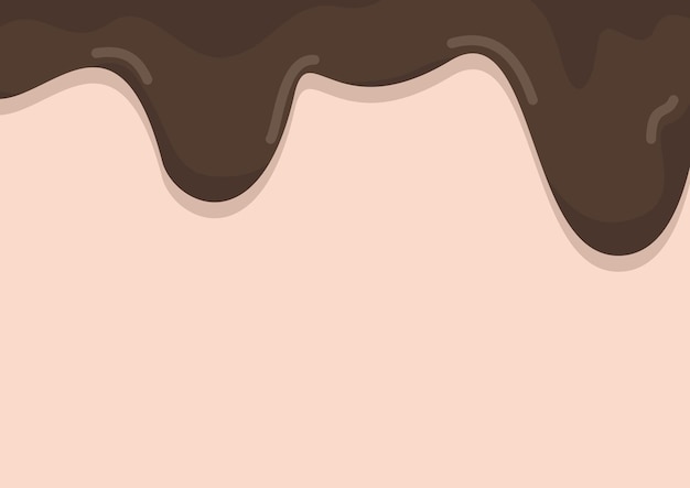 Chocolate melting background