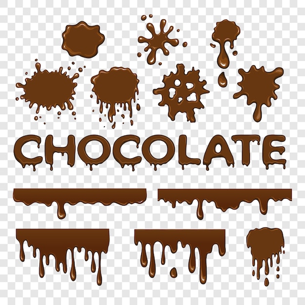 Chocolate splat collection