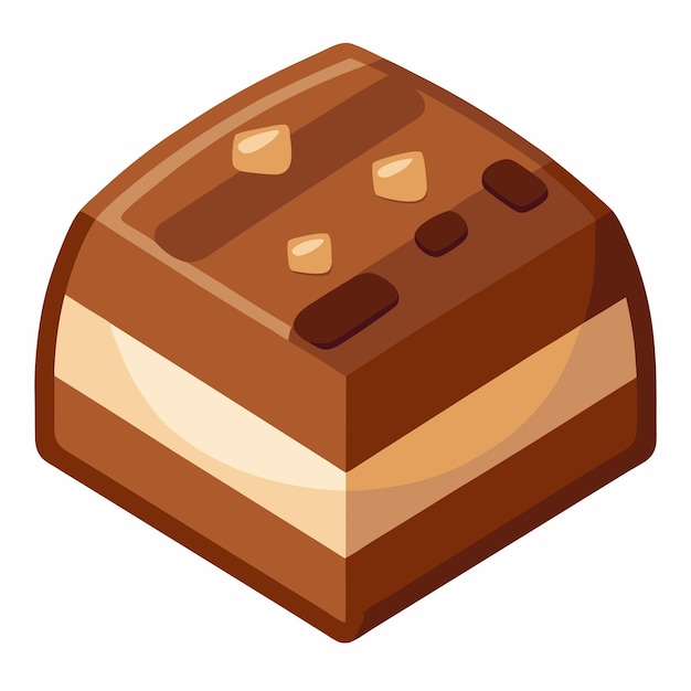 chocolate vector design delicious and tempting treat illustration