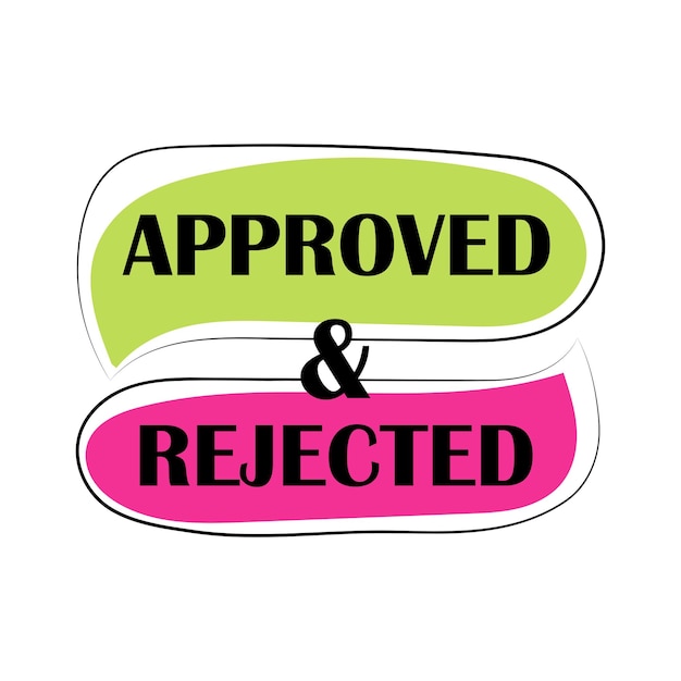 Choice approved or rejected Quiz elements