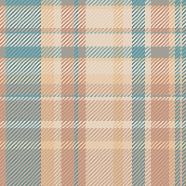 Vector choice pattern plaid textile thanksgiving texture background fabric best tartan check seamless vector in light and orange colors