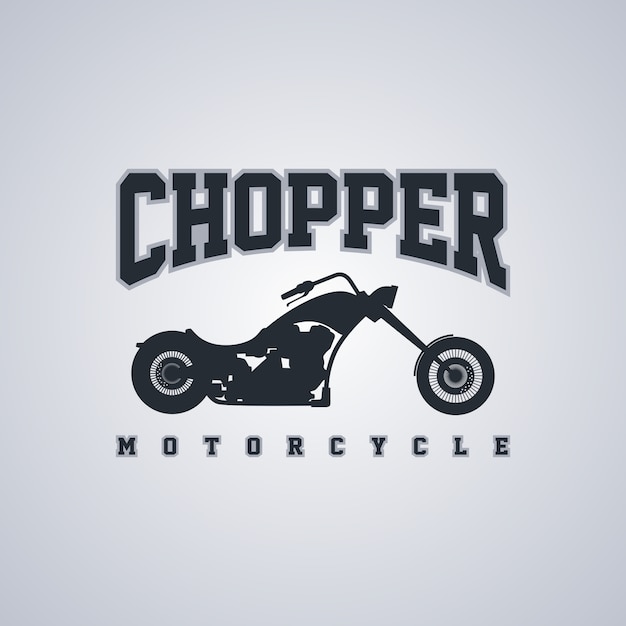 Vettore moto chopper