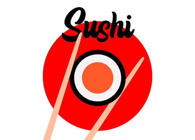 Chopstick swoosh bowl oriental japan cuisine, japanese sushi seafood logo design inspiration