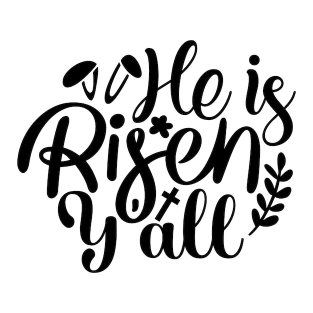 Christian Easter SVG Design